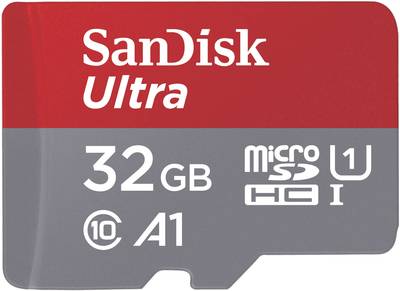 Sandisk Ultra Photo Microsdhc Card 32 Gb Class 10 Uhs I A1 Rating Incl Sd Adapter Incl Android Software Conrad Com