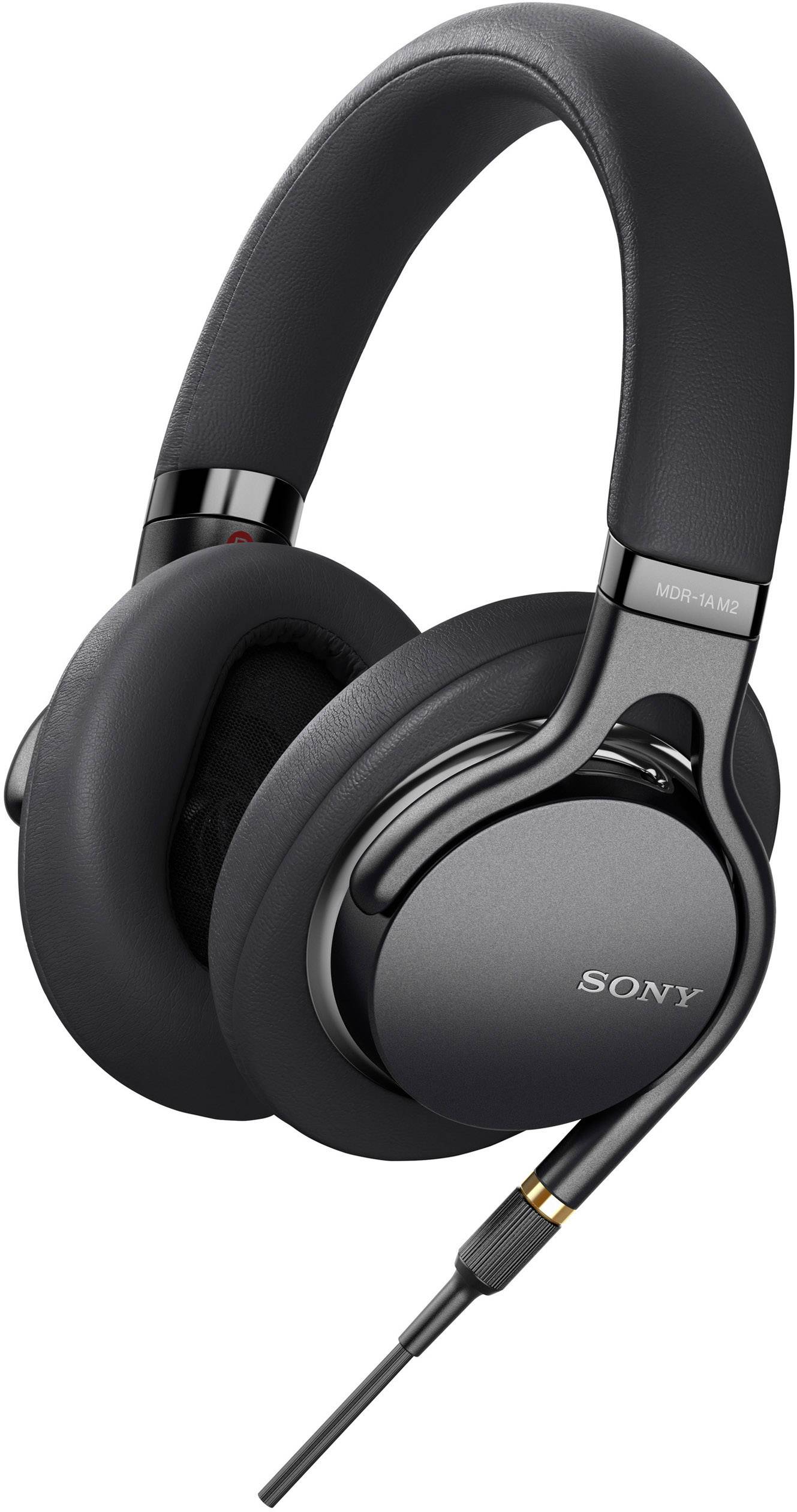 Sony MDR-1AM2 Hi-Fi Over-ear headphones Over-the-ear Foldable, High-res audio, Headset, Noise cancelling Black