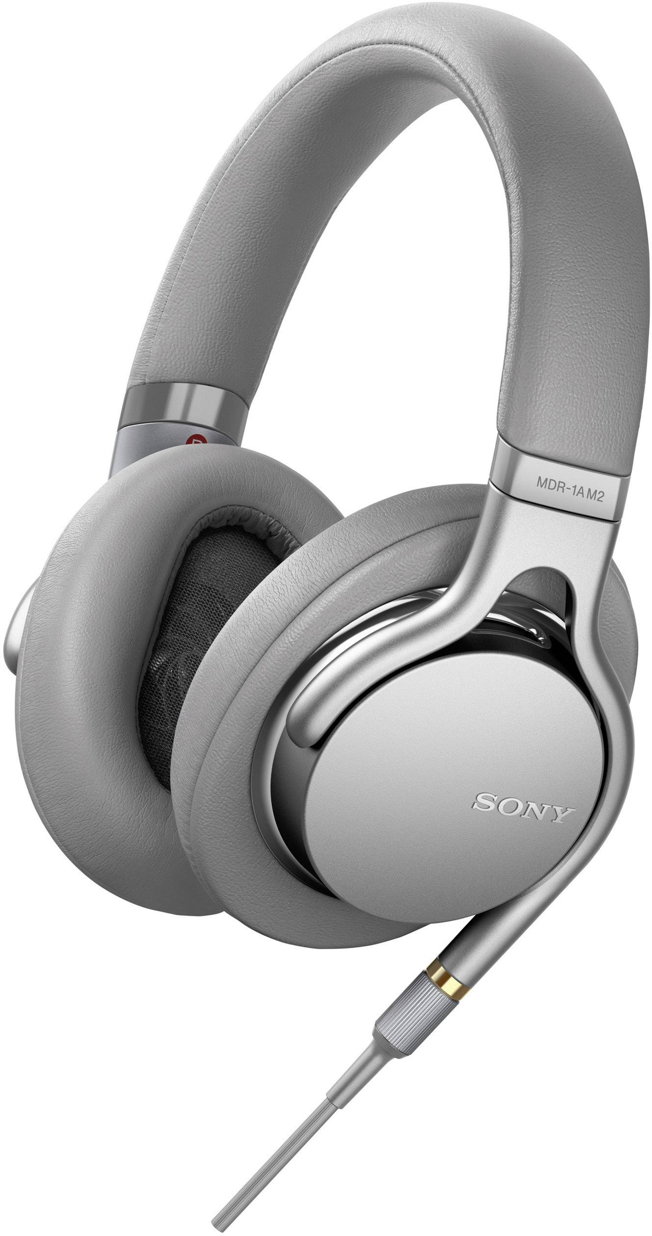Sony MDR-1AM2 Hi-Fi Over-ear headphones Over-the-ear Foldable, High-res audio, Headset, Noise cancelling Silver