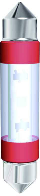 Signal Construct MSOC083962HE LED festoon Cold white S8 12 V AC, 12 V DC 18.4 lm