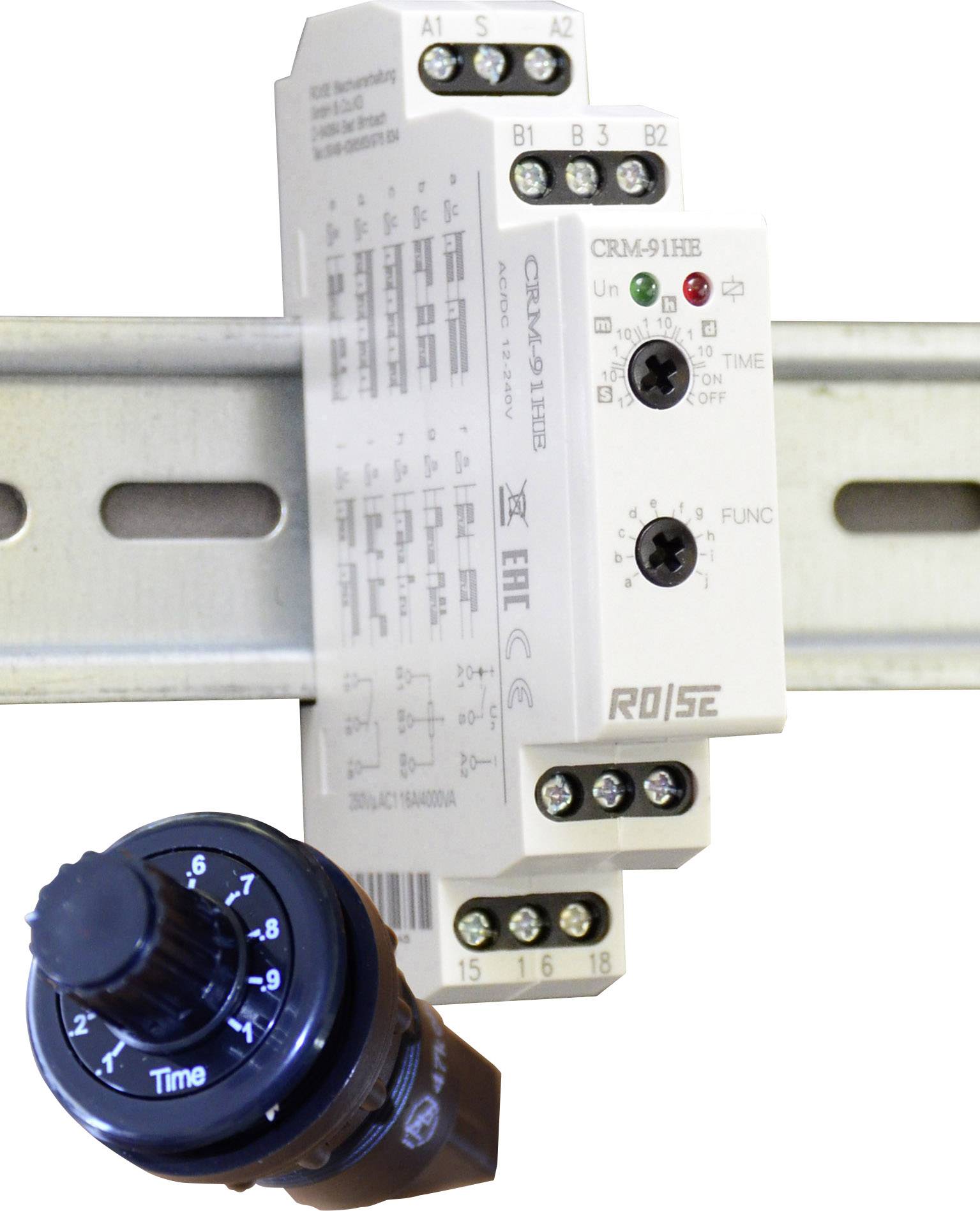 Rose LM CRM-91HE/UNI CRM-91HE/UNI TDR Multifunction 1 pc(s) Time range: 0.1 s - 10 days 1 change-over