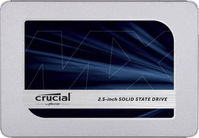 Crucial MX500 1 TB 2.5 (6.35 cm) internal SSD SATA 6 Gbps Retail CT1000MX500SSD1