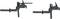 Two black silhouetted cut-out figures in different positions, presumably parts of a mechanical device, against a white background.