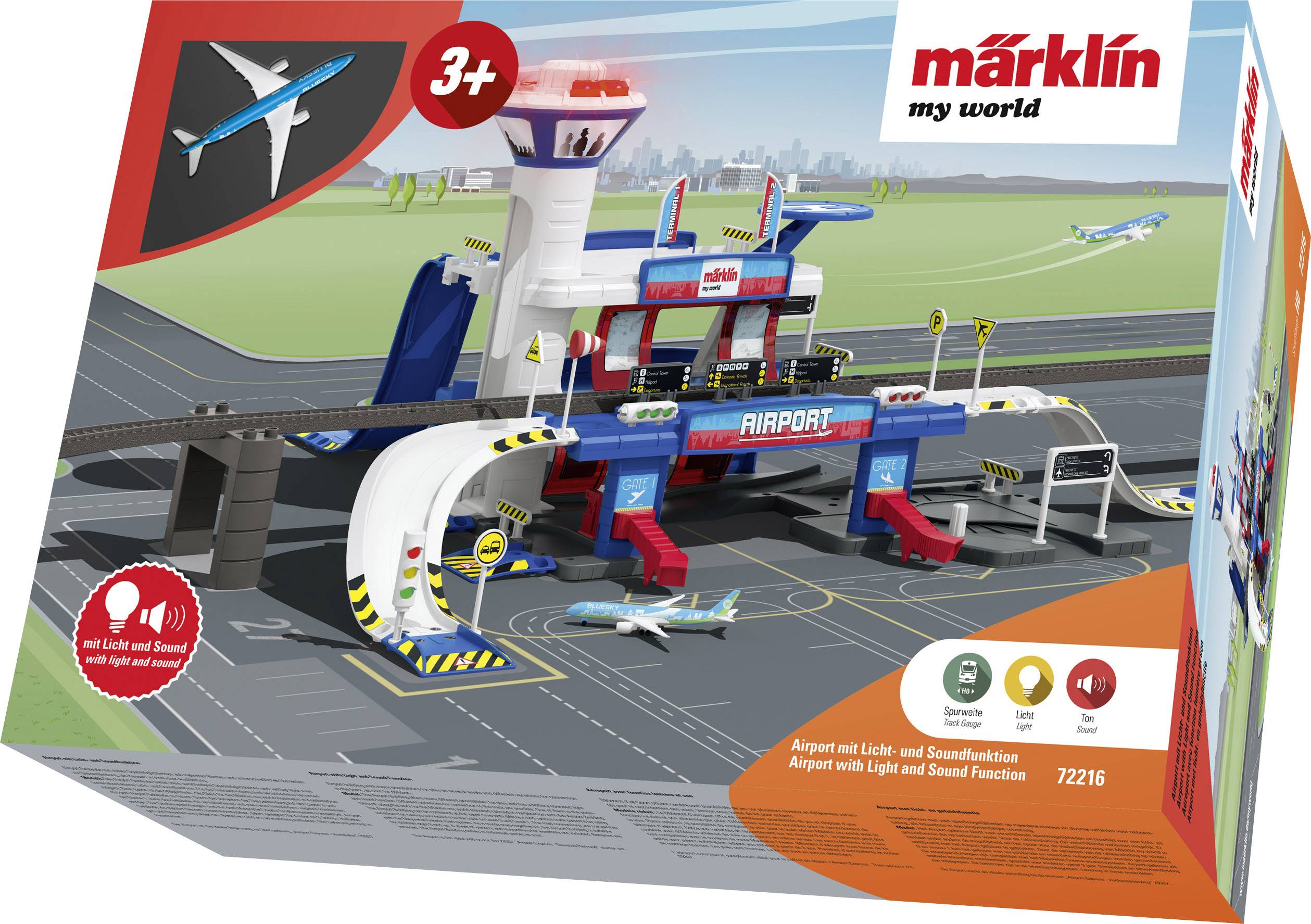 Märklin World 72216 H0 Airport with light and sound function-1