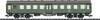 TRIX H0 T23494 H0 Fast train wagon 2. Class of DB Bogies Prussian standard design
