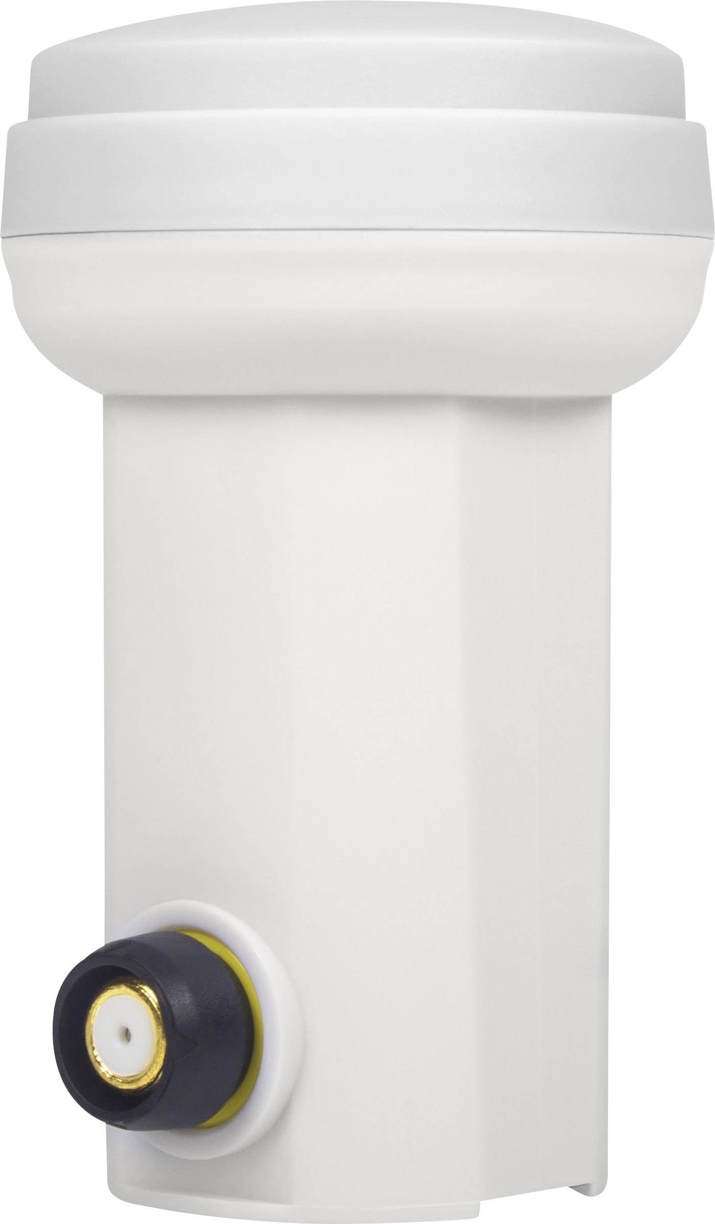 MegaSat HD-Profi Single LNB No. of participants: 1 LNB feed size: 40 mm gold-plated terminals, weatherproof White