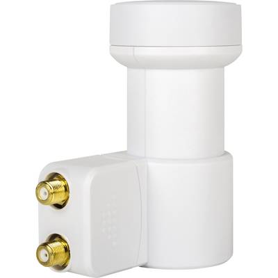 Image of MegaSat HD-Profi Twin LNB No. of participants: 2 LNB feed size: 40 mm gold-plated terminals, weatherproof White