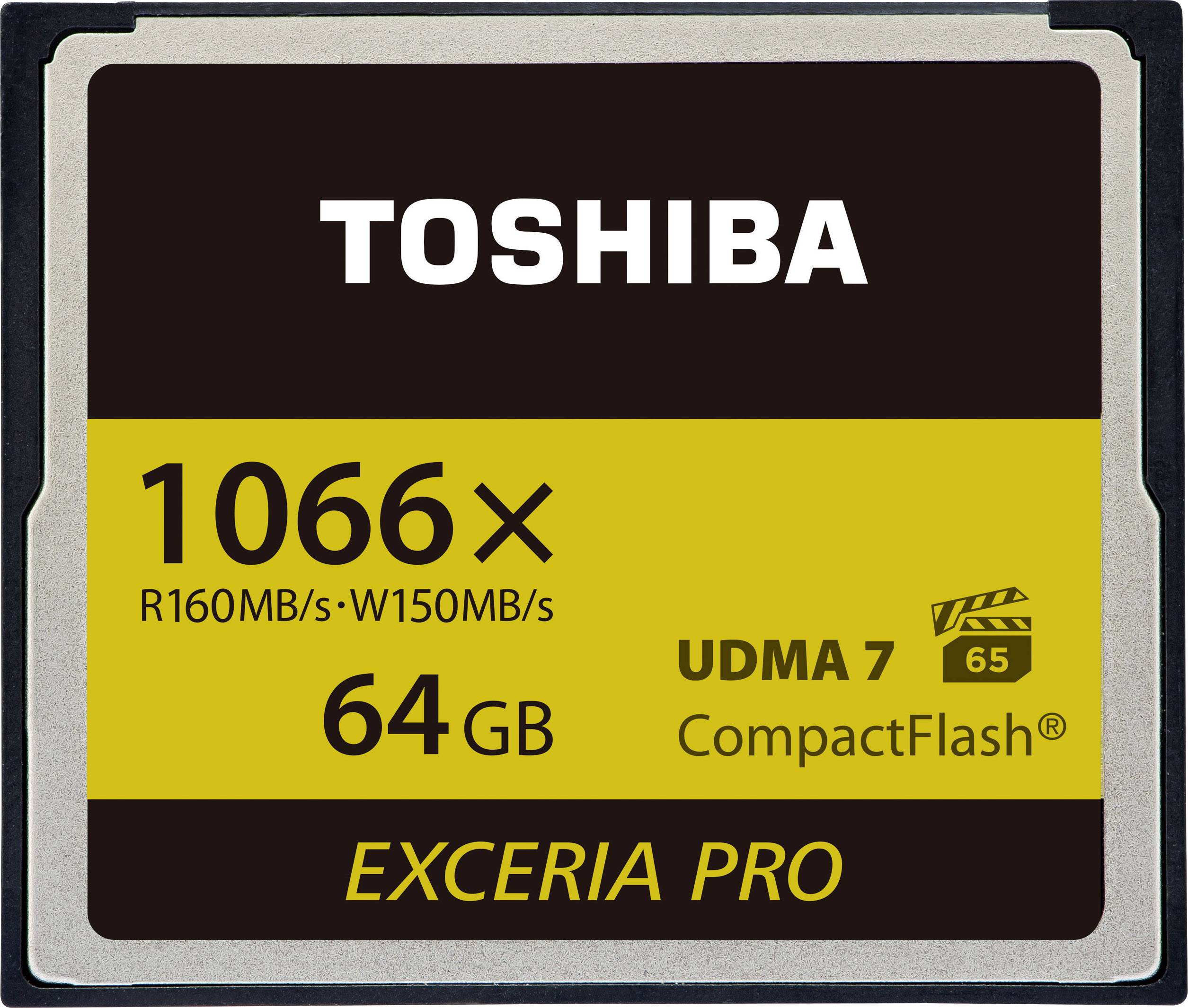 Toshiba EXCERIA PRO™ C501 CompactFlash card 64 GB