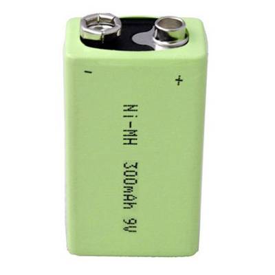 Image of Emmerich 9 V / PP3 battery (rechargeable) NiMH 300 mAh 8.4 V 1 pc(s)