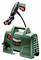 Portable high-pressure washer by Bosch, green, with red and black accents.