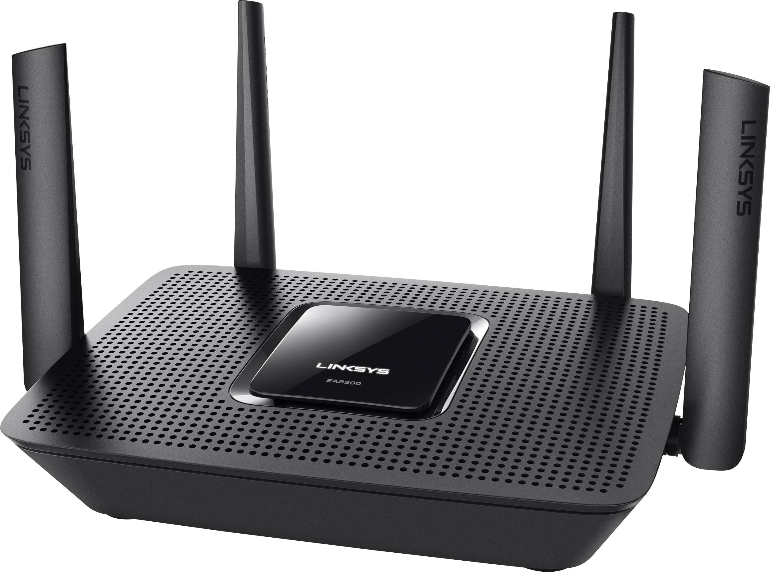 Linksys EA8300 MAX-STREAM AC2200 Wi-Fi router 2.4 GHz, 5 GHz, 5 GHz 2.2 Gbps