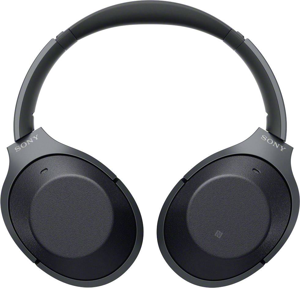 Sony WH-1000XM2 Over-ear headphones Bluetooth® (1075101), Corded (1075100)  Black Noise cancelling Headset, NFC, Foldab | Conrad.com