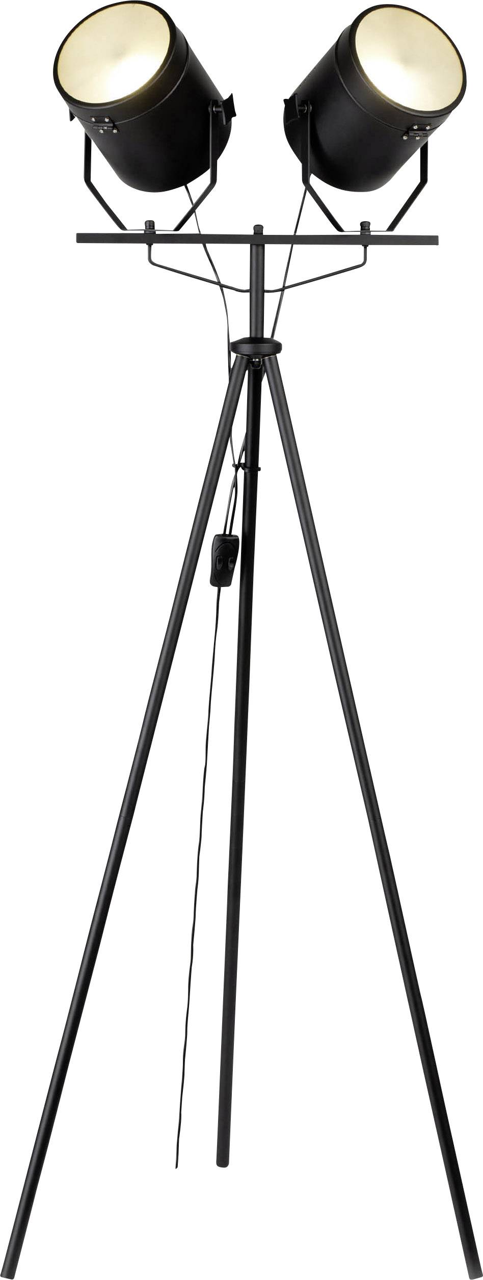 Brilliant Filmo 94929/06 Floor standing light LED (monochrome) E27 60 W Black