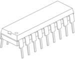Microchip Technology PIC16F84-10/P Embedded microcontroller PDIP 18 8-Bit 10 MHz I/O number 13