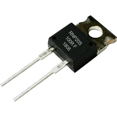 'RNP20S 100RF' resistor in TO-247 package form, with two long, silver-coloured lead tabs.