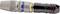 Coaxial cable connector with metal housing, blue ring with 'Gold' inscription, black handle with lilac rings.