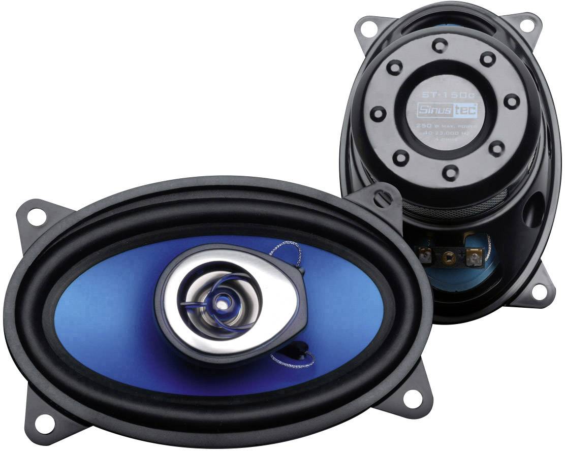 Sinustec ST-150C 2-way coaxial flush mount speaker kit 250 W Content: 1 Pair