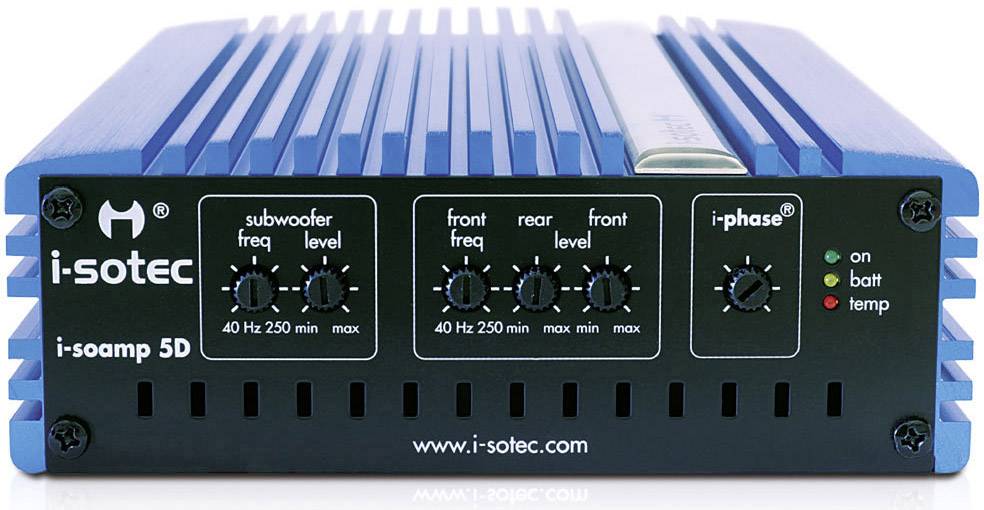 5-channel digital headstage 400 W i-sotec 5D AD-0132 Compatible with: Chevrolet, Daewoo, Opel, Saab-1