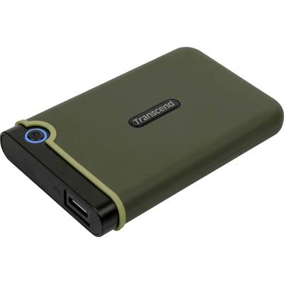Transcend StoreJet® 25M3G 1 TB  2.5" external hard drive USB 3.2 Gen 2 (USB 3.1) Army green TS1TSJ25M3G