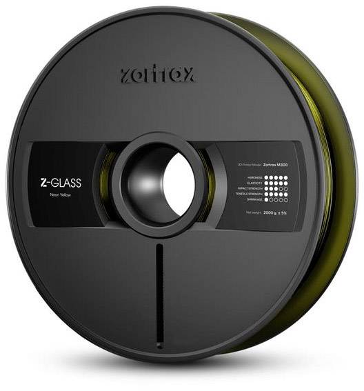 Zortrax FIZO-ZGM3-NATR Filament 1.75 mm 2 kg Transparent Z-GLASS 1 pc(s)