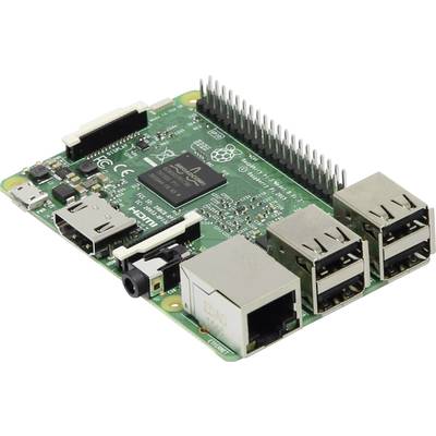 Joy-it RB-Cam-Set Raspberry Pi® 3 B 1 GB 4 x 1.2 GHz Camera card, PSU, Noobs OS, HDMI cable, Heatsink-4