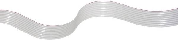 econ connect 28AWG26GR Ribbon cable Contact spacing: 1.27 mm 26 x 0.08 mm² Grey 30.50 m
