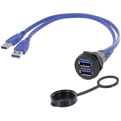 2x USB 3.0 socket A RJ45 socket, mount 1310-1029-04 M22 encitech Content: 1 pc(s)