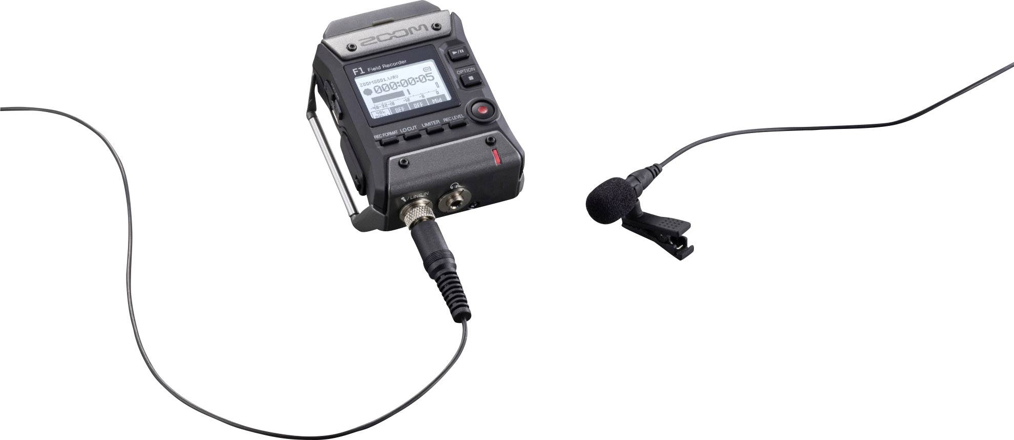 Zoom F1-LP Audio recorder Black-1