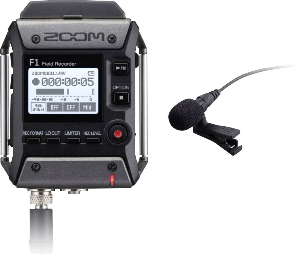 Zoom F1-LP Audio recorder Black-2