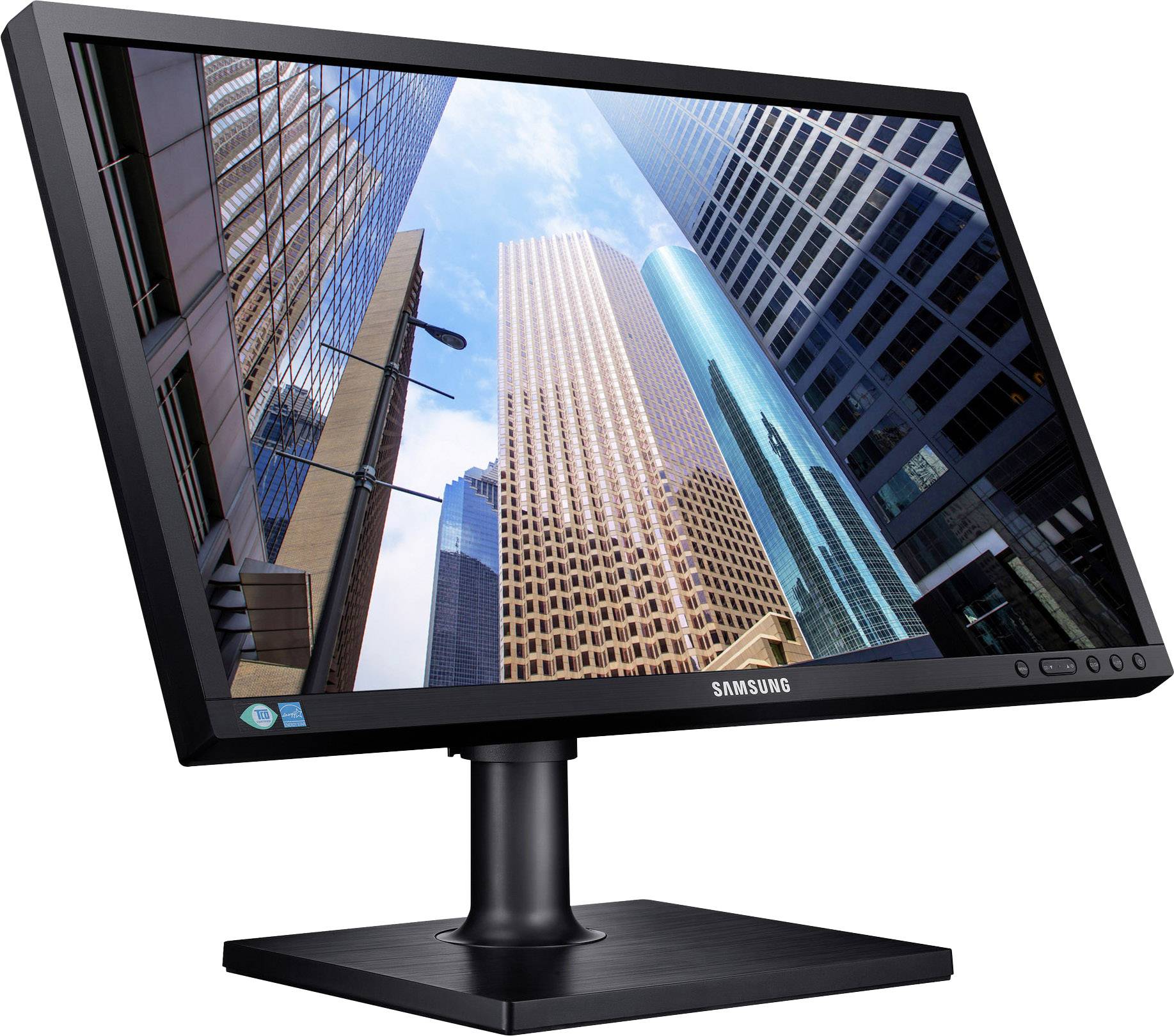 Samsung S24E650XW LED EEC G (A - G) 61 cm (24 inch) 1920 x 1200 p 16:10 4 ms DisplayPort, DVI, VGA, USB, Headphone jack -3