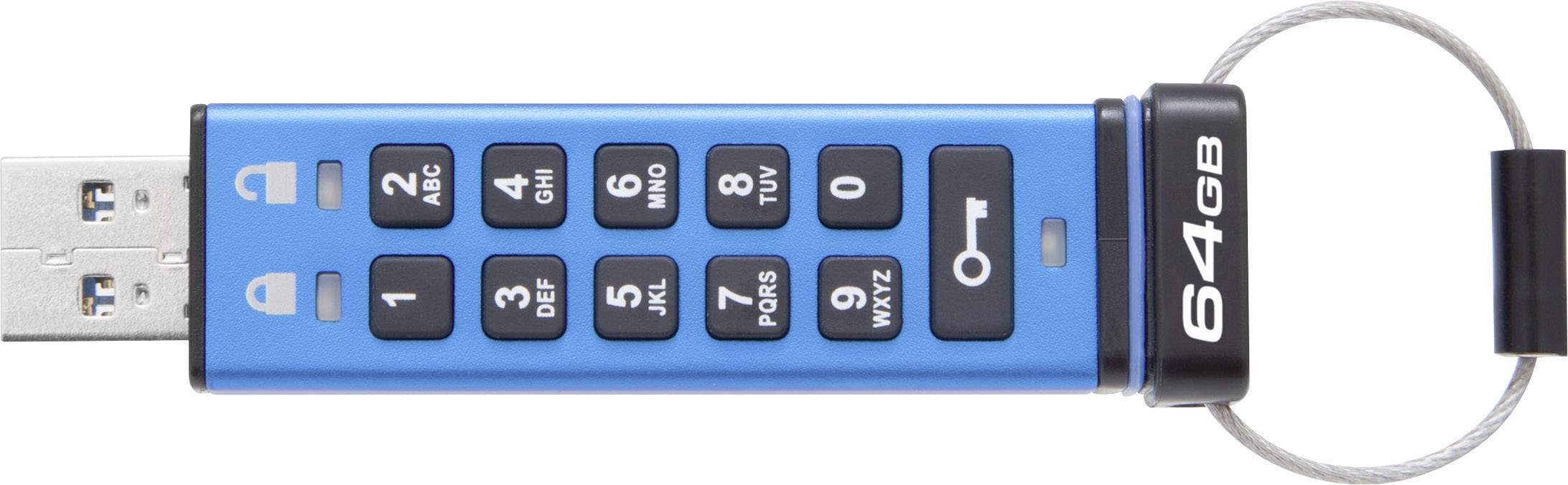 Kingston DataTraveler® 2000 USB stick 64 GB Blue DT2000/64GB USB A (USB 3.2 2nd gen)-2