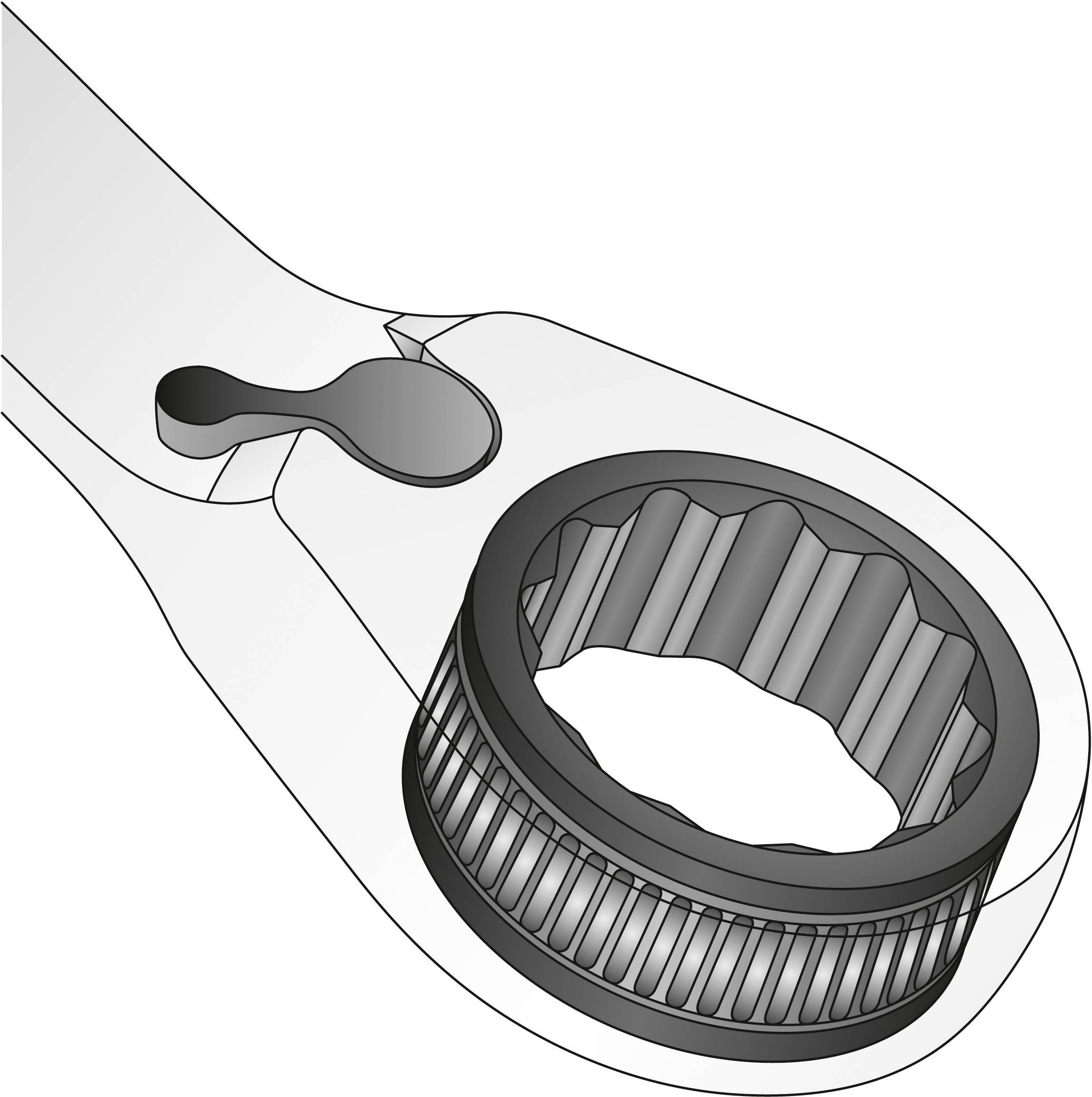 Matador 01890120 Ratcheting crowfoot wrench 12 mm
