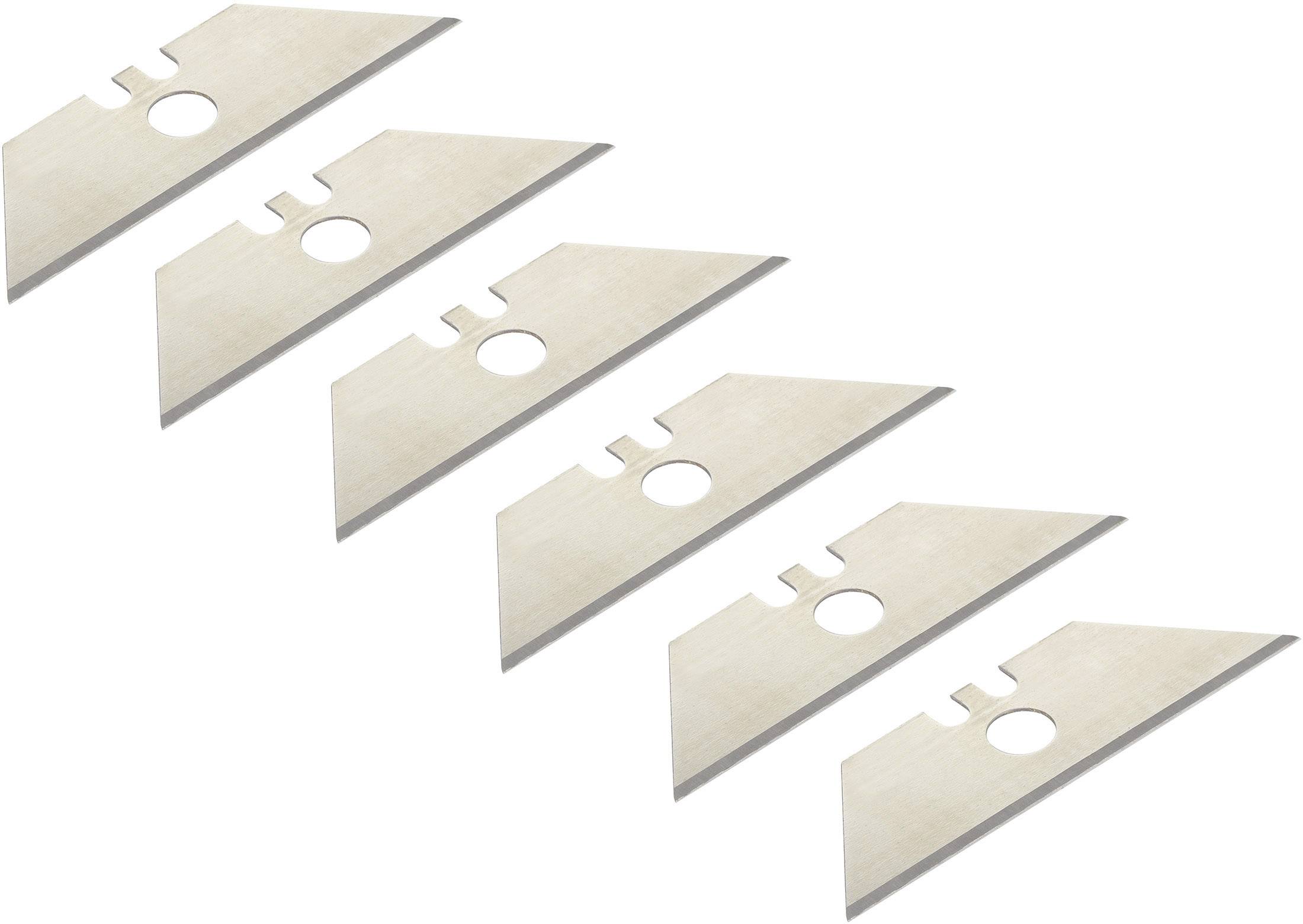 TOOLCRAFT TO-4983444 5-piece trapezium blades 60 mm with hole 1 pc(s)