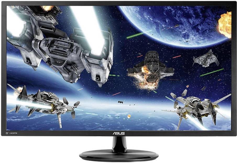 Asus VP28UQG LED 71.1 cm (28 inch) EEC B (A+++ – D) 3840 x 2160 p UHD 2160p (4K) 1 ms HDMI™, DisplayPort, Headphone jack (3.5 mm) TN LED