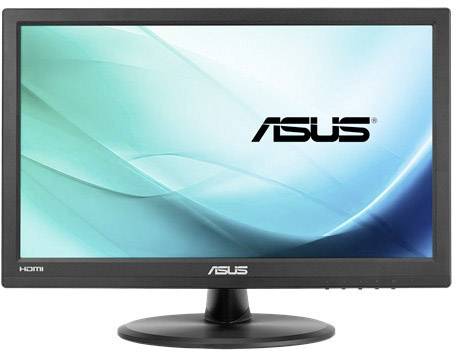 Asus VT168H Touchscreen 39.6 cm (15.6 inch) EEC D (A - G) 1366 x 768 p HD 5  ms HDMI™, VGA, USB TN LCD | Conrad.com