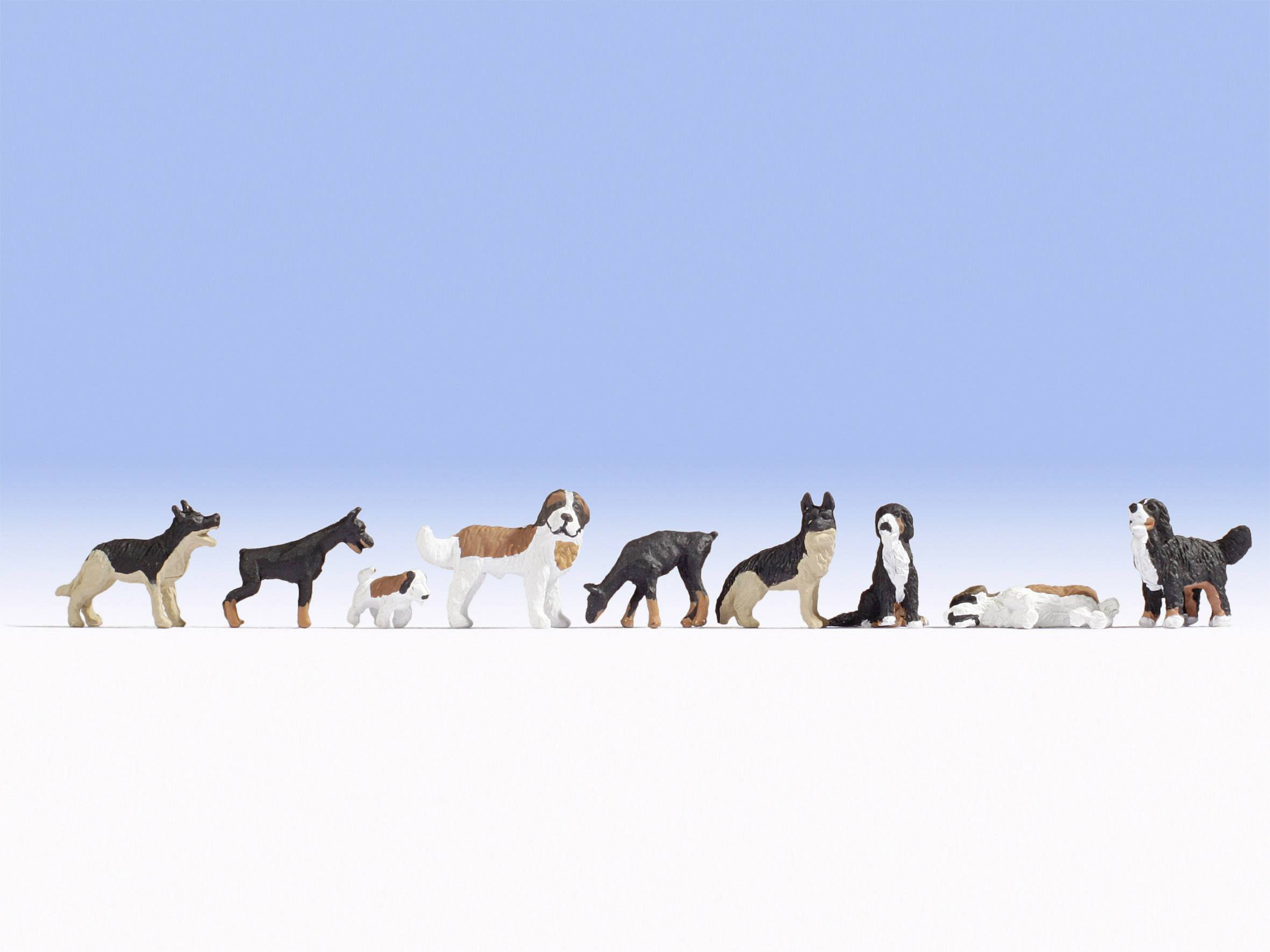 Image of NOCH N Dogs Painted, Sitting, Standing