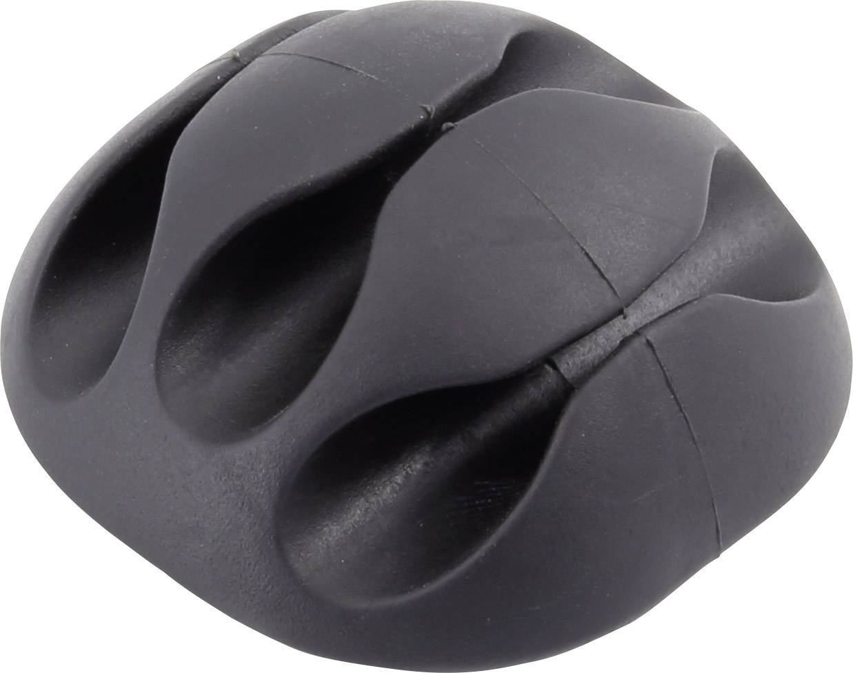 TRU COMPONENTS Cable mount Self-adhesive TC-6646592 Bundle Ø range 8 mm (max) White 1 pc(s)