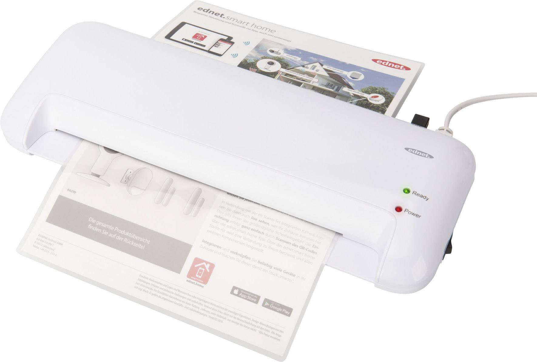 ednet Laminator LAMINATOR A4 91610 A4, A5, A6