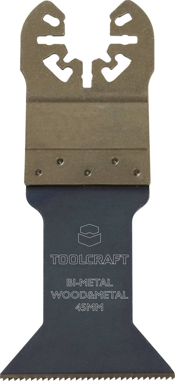 TOOLCRAFT TO-4985415 Bi-metallic Semicircle blade 1-piece 45 mm 1 pc(s)
