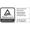 Certificate of TÜV Rheinland for Verified Safety and Regular Production Monitoring. Website: www.tuv.com ID: 1419054472.