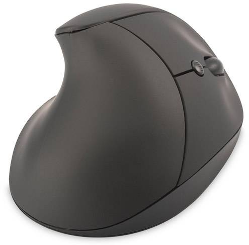 Digitus DA-20155 Ergonomic mouse Radio Optical Black 6 Buttons 1600 dpi Ergonomic, Rechargeable-5