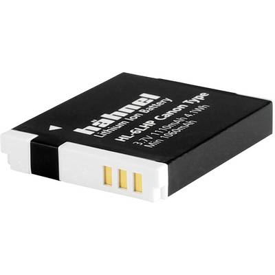 Lithium-ion battery with the inscription 'Hähnel HL-6LHP Canon Type', 3.7V, 1100mAh, 4.1Wh.