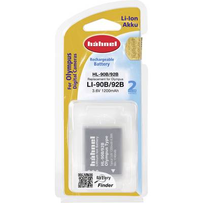 Rechargeable Hähnel HL-90B/92B Battery for Olympus Cameras, 3.6V, 1200mAh, Replacement for LI-90B/92B, Lithium-Ion, 2 Year Warranty.