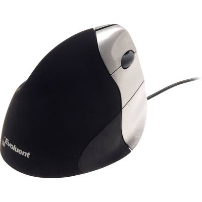 Evoluent VerticalMouse 3  Ergonomic mouse USB   Optical Black, Silver 5 Buttons 2600 dpi Ergonomic