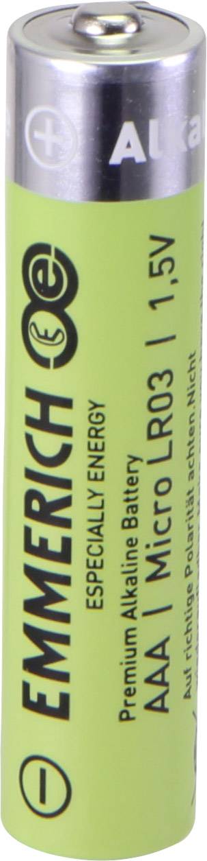 Emmerich Industrial LR03 AAA battery Alkali-manganese 1300 mAh 50 pc(s)-1