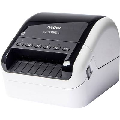 Brother QL-1110NWB Label printer  Direct thermal  300 x 300 dpi Max. label width: 103 mm LAN, Wi-Fi, Bluetooth, Cutter