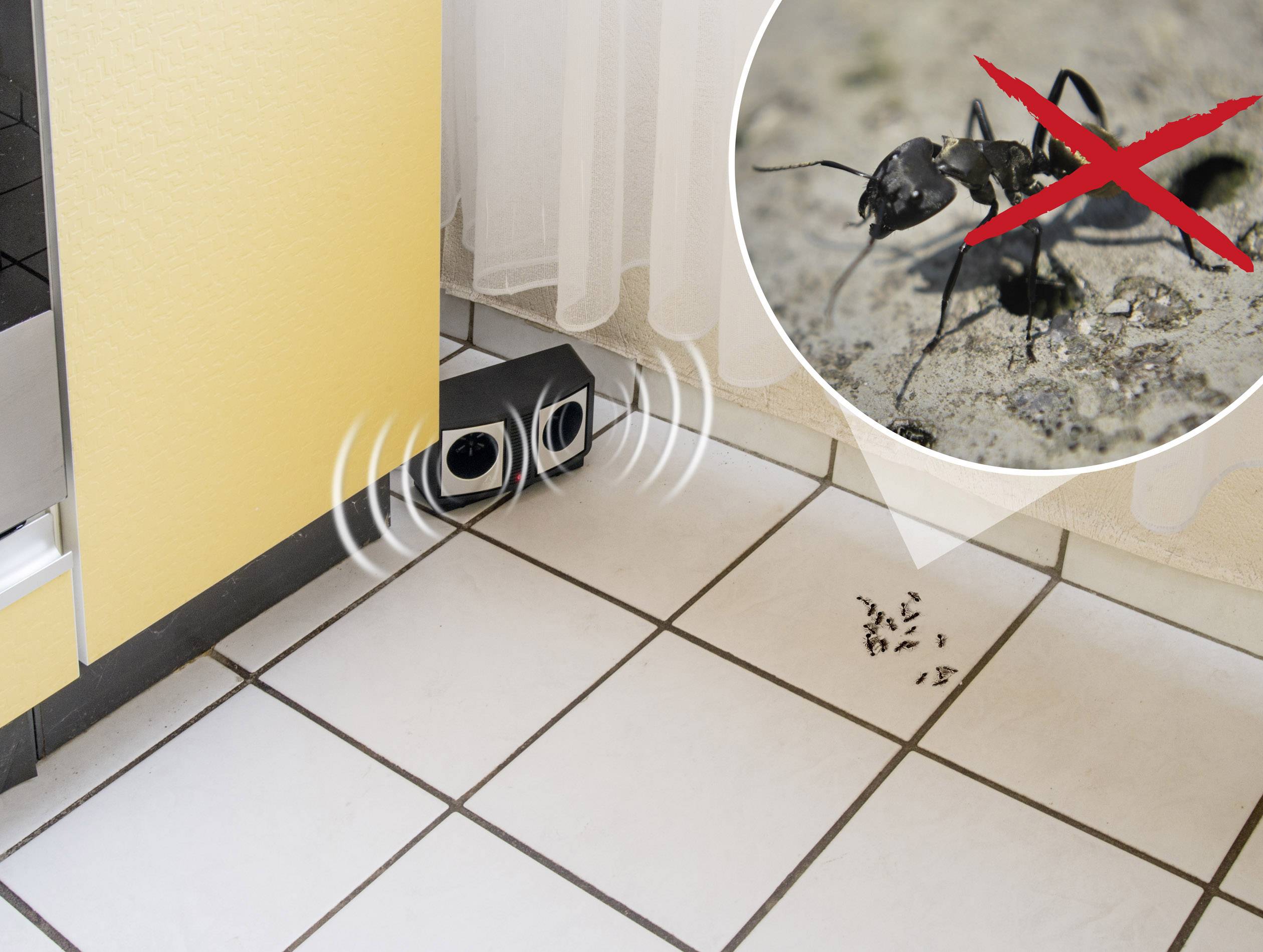 Gardigo Dual Pest repellent Working principle Multi-frequency Operating range 250 m² 1 pc(s)-10