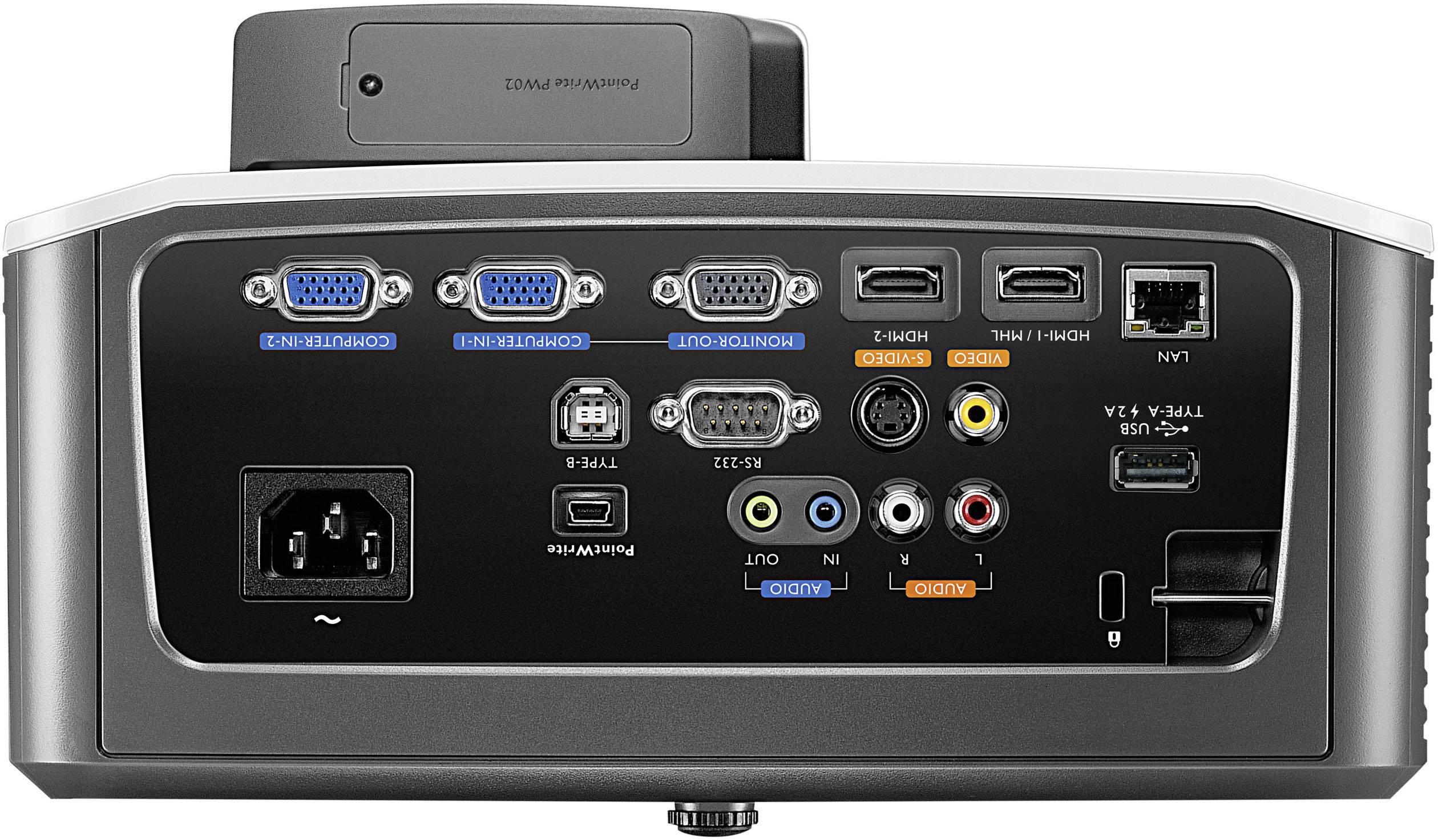 BenQ Projector MW855UST DLP ANSI lumen: 3500 lm 1280 x 800 WXGA 10000 : 1 White-2