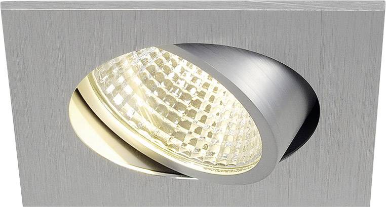 SLV 113966 New Tria 1 Set LED recessed light LED (monochrome) Built-in LED 3 W Aluminium (brushed)-1