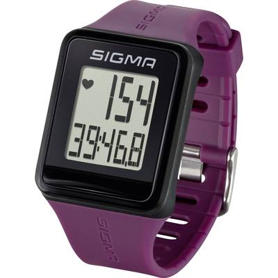 Sigma ID.GO Heart rate monitor watch with chest strap     Plum